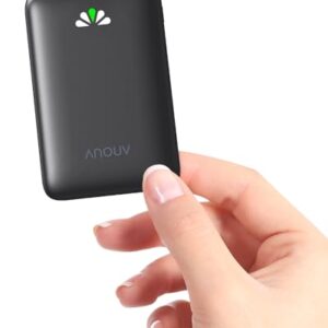 ANOUV Portable Charger - Mini Power Bank 10000mAh, PD 22.5W Fast Charging Small External Battery Pack with PD 3.0 & QC 3.0, USB-C Ultra Slim Portable Phone Charger Competible with iPhone, Sumsang,etc