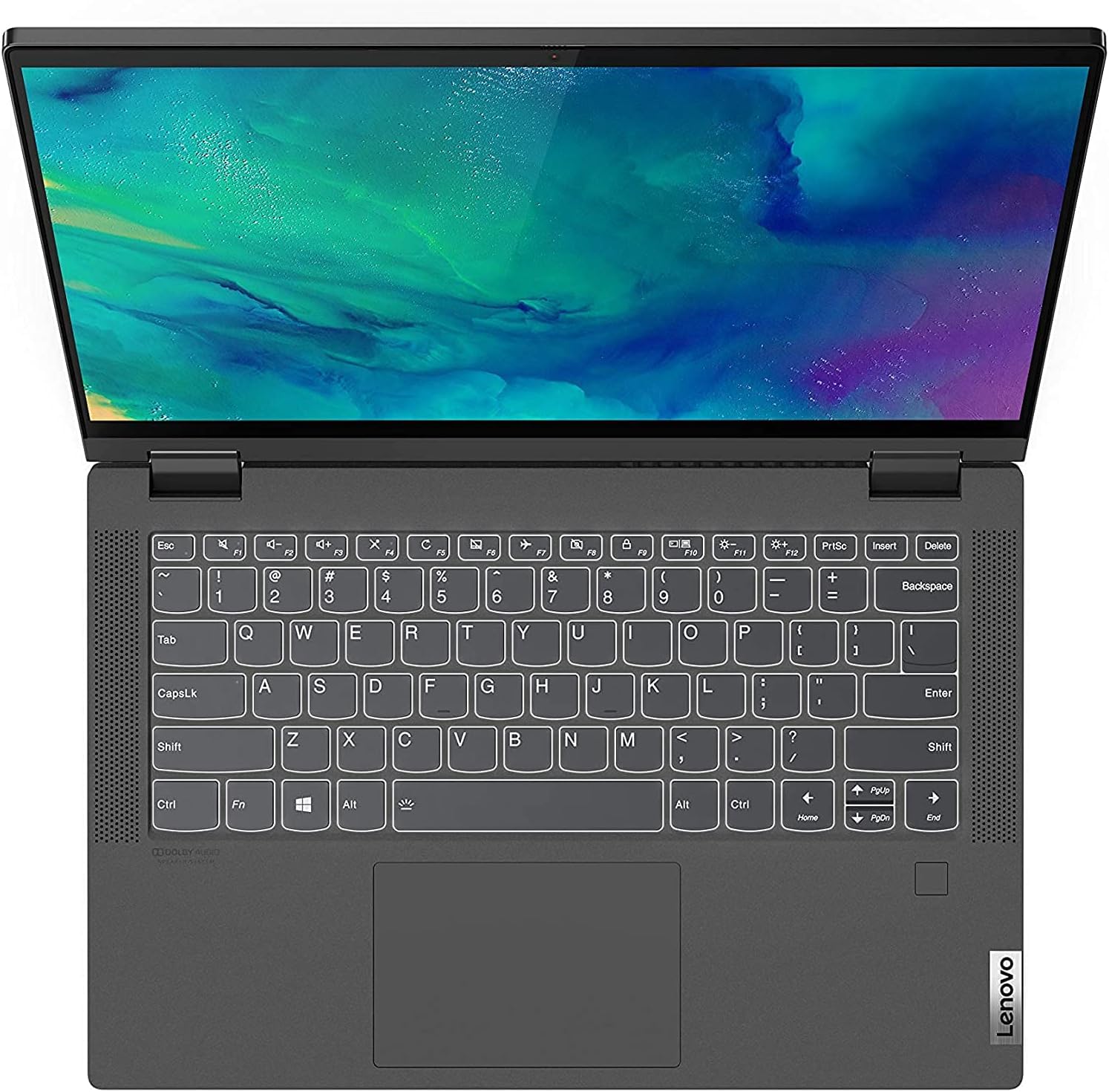 lenovo Newest Flex 5 Ultra-Thin 2-in-1 Laptop, 14" 16:10 2K QHD (2240 x 1400) Touch Display, 8-Core Ryzen 7-5700U (>i7-10710U), 16GB RAM, 2TB SSD, Wi-Fi 6, Webcam, Fingerprint, Type-C