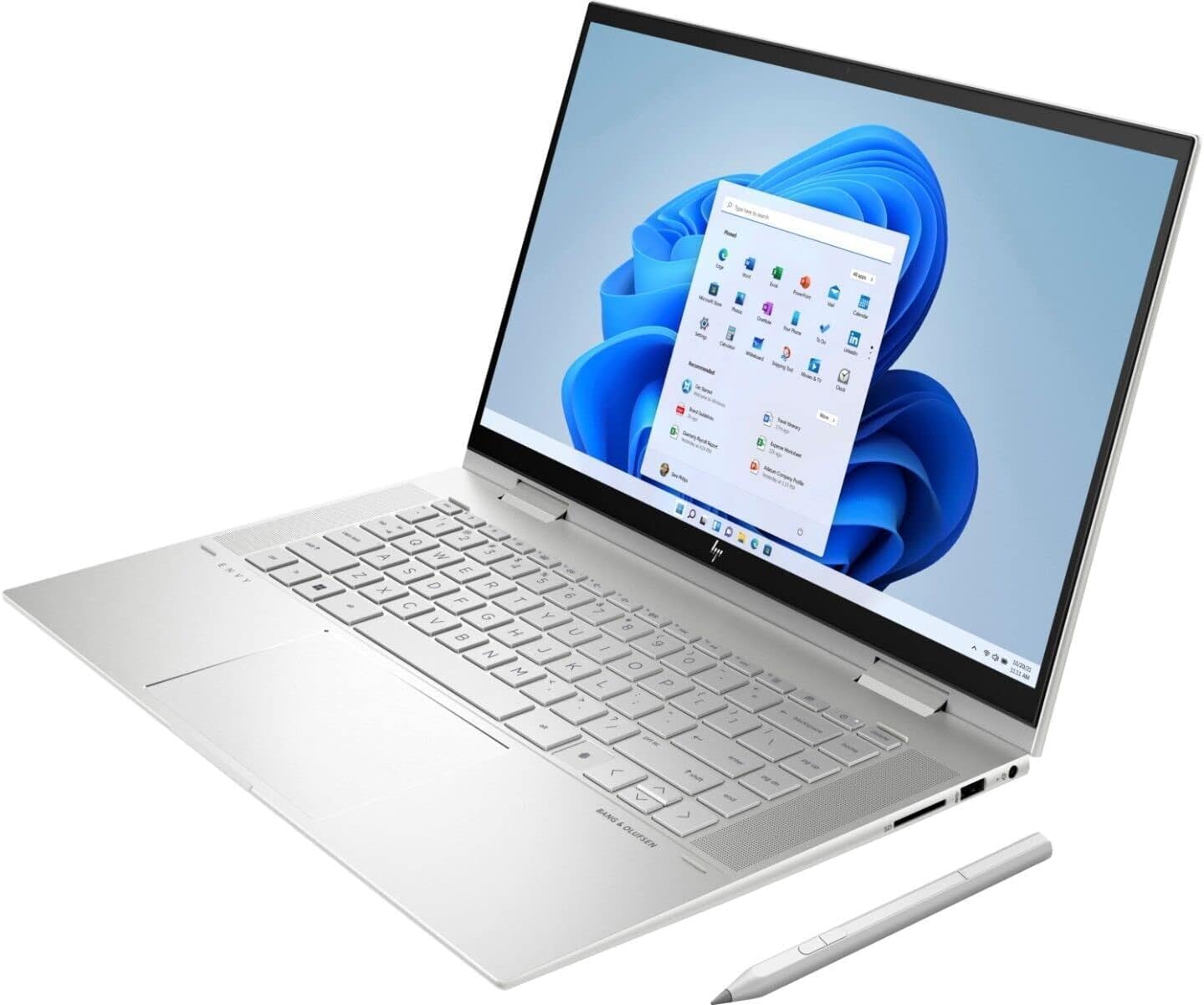 HP Envy x360 15.6" FHD Touchscreen 2-in-1 Laptop - 12th Gen Intel Core i7-1260P 12-Core up to 4.7 GHz, 64GB RAM, 2TB NVMe SSD, Intel Iris Xe Graphics, Audio by Bang & Olufsen, Pen, Windows 11 Home