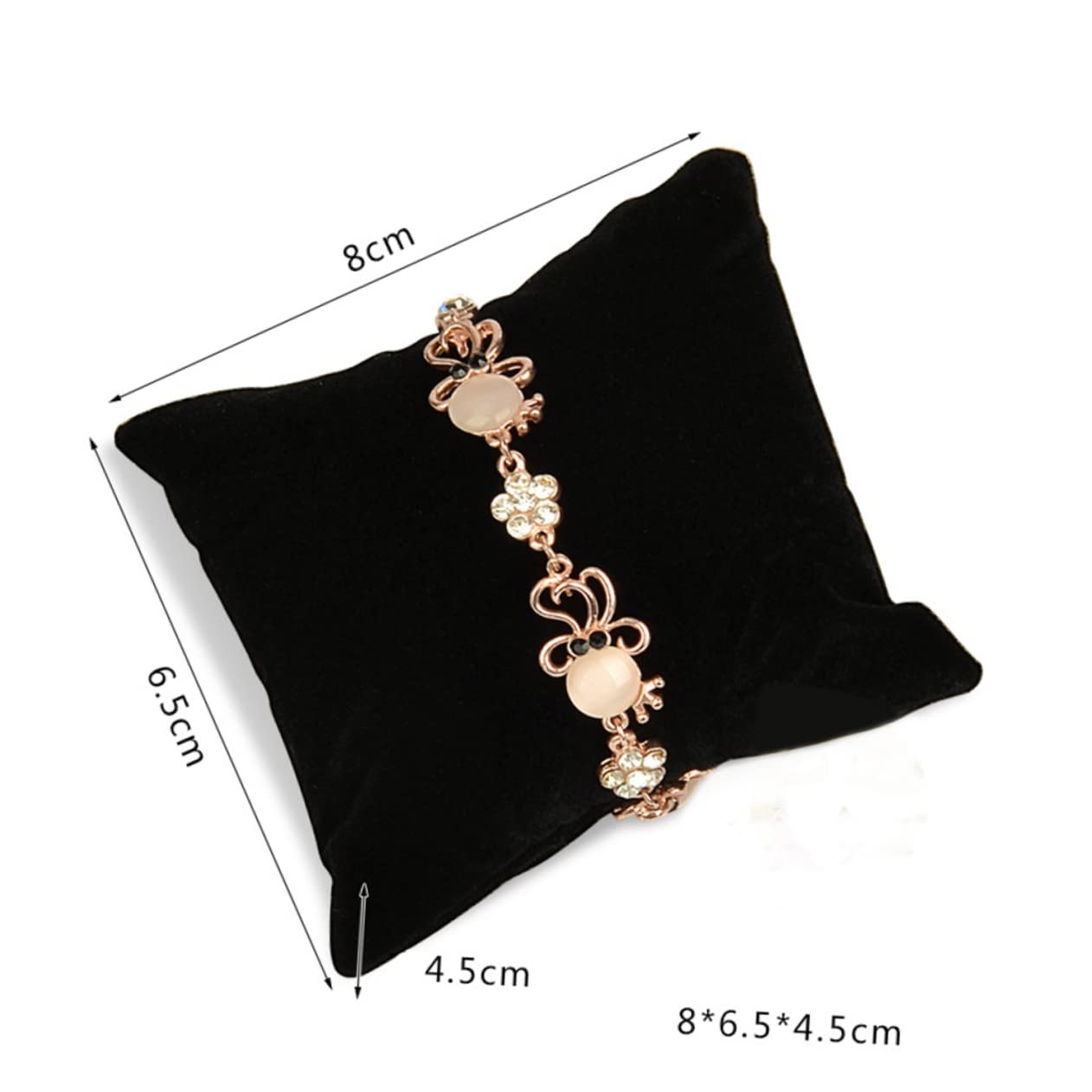 NOLITOY 6 Pcs Jewelry Display for Selling Watch Display Pillows Watch Pillow Bracelet Display Pillow Bracelet Display Cushion Bracelet Bangle Chain Pillow Wedding Ring Pu Jewelry Show