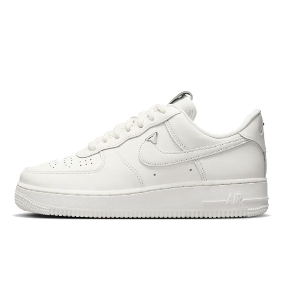 Nike Air Force 1 '07 LV8 Womens Sail/Sail-Metallic Silver Size 8.5