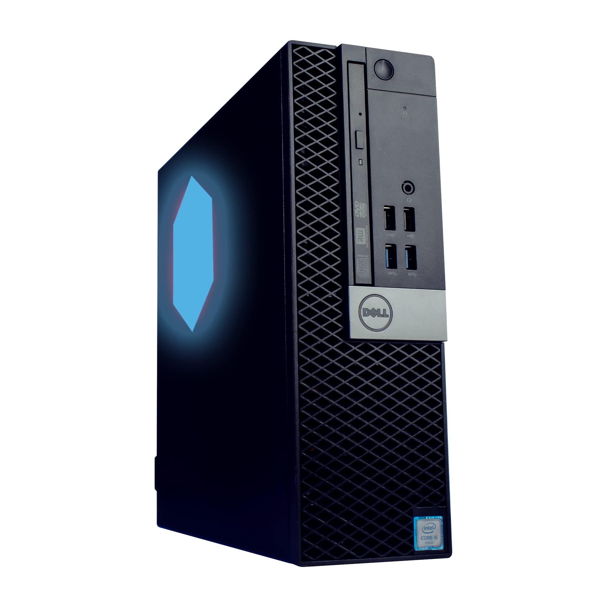 Dell Optiplex 5050 (RGB) Desktop Computer | Quad Intel i5 (3.2) | 16GB DDR4 RAM | 500GB SSD Solid State | Windows 10 Professional | Home or Office PC (Renewed)