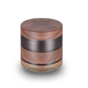 rukioo wooden spice grinder 2.5",black