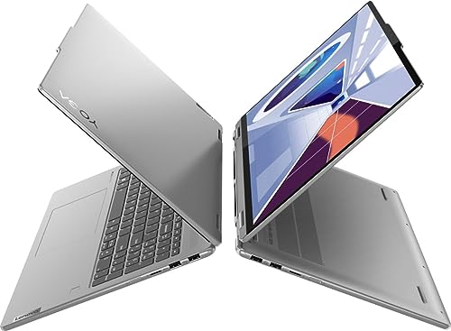 Lenovo Yoga 7 16" WUXGA Touch 2-in-1 Laptop, 360° flip-and-fold Design, AMD Ryzen 5 7535U, 8GB RAM 256GB SSD, AMD Radeon 660M Graphics, Fingerprint, Backlit KB, Win11, Arctic Grey, TECL Bundle