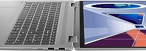 Lenovo Yoga 7 16" WUXGA Touch 2-in-1 Laptop, 360° flip-and-fold Design, AMD Ryzen 5 7535U, 8GB RAM 256GB SSD, AMD Radeon 660M Graphics, Fingerprint, Backlit KB, Win11, Arctic Grey, TECL Bundle