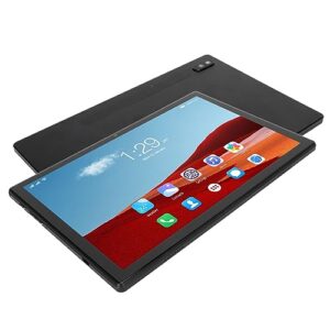 HEEPDD Tablet PC, 10.1 Inch 2 in 1 Tablet Clear Dual Speakers 5G WiFi 8GB RAM 256GB (US Plug)