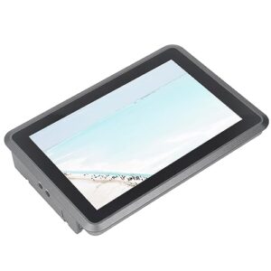zerodis rugged touchscreen tablet, wide voltage industrial tablet pc efficient heat dissipation dustproof capacitive screen 100‑240v for industrial automation (us plug)