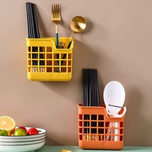 PAREKS Spoons Silverware 3pcs Cutlery Caddy Organizer Plastic Cutlery Storage Caddy Bin Basket Organizer Forks Utensils Holder Utensil Cutlery Flatware Holder Chapstick Holder/1233