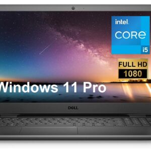 DELL 2023 Inspiron 15 Business Laptop, 15.6" 1920x1080 FHD, Intel i5-1135G7 2.4 GHz, Intel Iris Xe Graphics Windows 11 Pro,Webcam, WiFi,Bluetooth, Carbon Black (16G RAM|512G SSD)