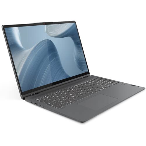 Lenovo IdeaPad Flex 5 2023 2-in-1 Laptop 16" WQXGA IPS Touch 10-Core Intel i7-1255U 16GB DDR4 512GB SSD Iris Xe Graphics Thunderbolt 4 Wi-Fi 6 Backlit KB Fingerprint Windows 11 Home w/ONT 32GB USB