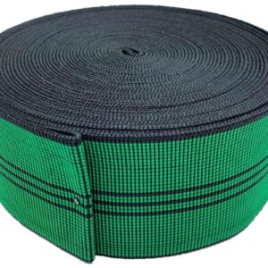 Upholstery Webbing Band Replacement for Chair, Couch, Sofa, 2ins × 32ft Roll, Upholstery Seater Repair Material, Elastic, Latex, Stretchy Webbing Belt/Strap for Lawn Chair