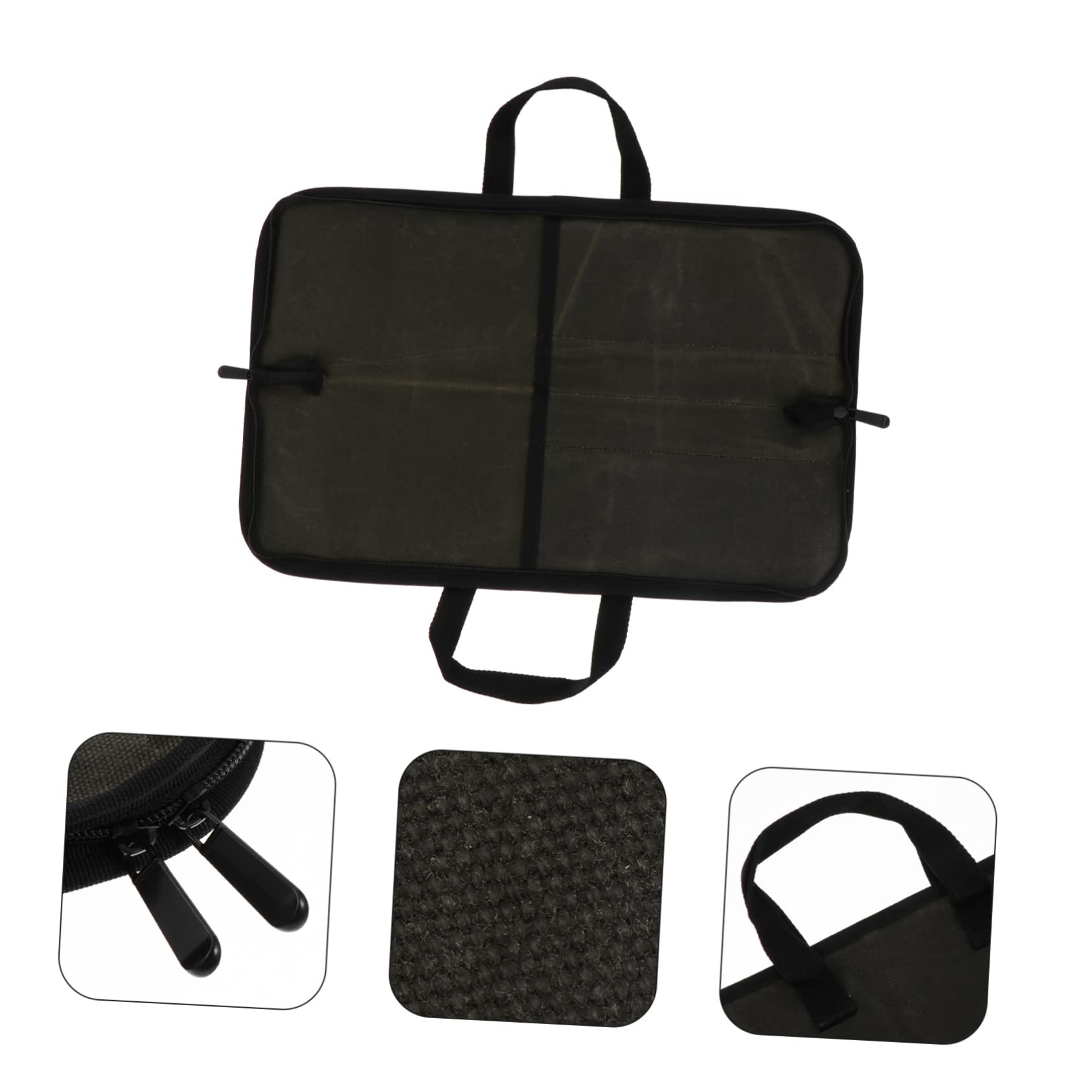 FELTECHELECTR 1pc Storage Bag Canvas Travel Storage Bags Tableware