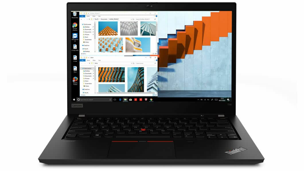 Lenovo ThinkPad T14 Gen 1 Business Laptop 14" FHD IPS 6-Core Ryzen 5 PRO 4650U 32GB DDR4 1TB SSD AMD Radeon Graphics Wi-Fi 6 Backlit Keyboard Fingerprint Windows 11 Pro w/ONT 32GB USB