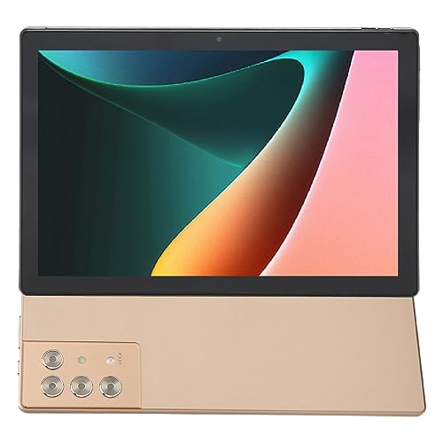 FOLOSAFENAR Tablet, 7000mAh Front Rear Camera HD Touchscreen for Android 10.1in Tablet for Work School (US Plug)