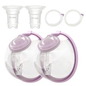 babyshown rumble tuff go cups- hands free collection cups. sizes 24mm breastshield and 21mm insert. compatible with medela breast pumps and spectra breast pumps. 8 oz storage capacity easy cleaning
