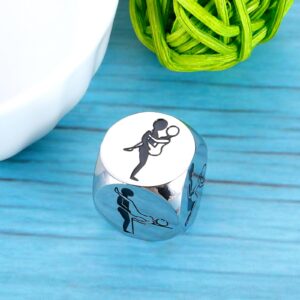 Funny Dice Gifts for Men Women Adult Couple Gifts Date Night Dice Gifts for Boyfriend Girlfriend Decision Dice Gift for Husband Wife Anniversary Birthday Gifts for Her Him Naughty Couple Dice Gift