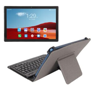 acogedor 2 in 1 tablet with keyboard, 10.1inch android tablet, 4g lte cellular, mt6755 8 core cpu, 8+256gb, 5g wifi, dual sim dual standby tablet pc with case mouse(blue) (us plug)