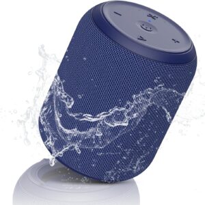 NOTABRICK Bluetooth Speakers,Portable Wireless Speaker with 15W Stereo Sound, Active Extra Bass, IPX6 Waterproof Shower Speaker, TWS, Portable Speaker for Party Beach Camping