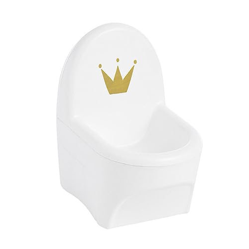 Zerodeko 1Pc Box Toilet soap Box Kitchen soap Holder Bathroom soap Holder Closestool Shape soap Box Soap Storage Box bar soap Dish Plastic Trays Sponge Brush Holder Shower Stand Cute