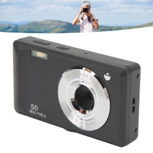 Digital Camera for Kids, 1080P Digital Camera Video Camera 16X Digital Zoom, Compact Point and Shoot Camera Portable Small Camera for Teens Students Boys Girls Seniors (Black)