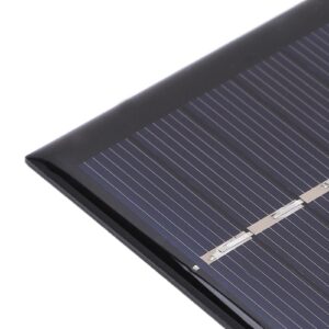 Solar Panel Charger, Lightweight Solar Panel Easy to Install for Small Household Lighting System, Mini USB Solar Panel Monocrystalline Module DIY Solar Panel Kit