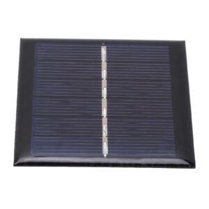 Solar Panel Charger, Lightweight Solar Panel Easy to Install for Small Household Lighting System, Mini USB Solar Panel Monocrystalline Module DIY Solar Panel Kit