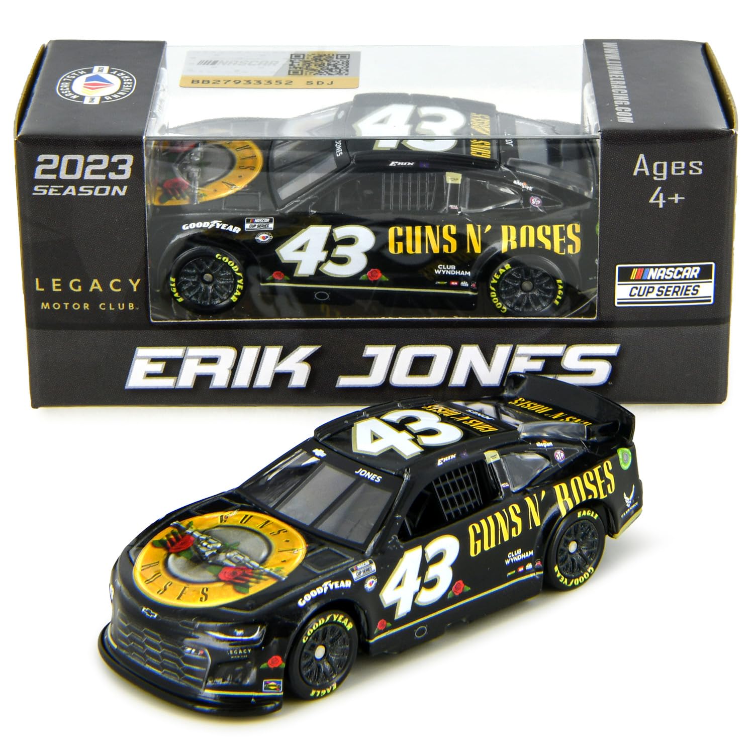 Lionel Racing Erik Jones 2023 Guns N' Roses 1:64 Standard 2023 Diecast Car