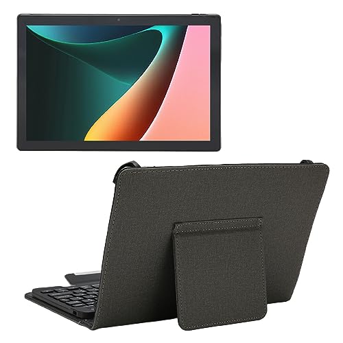 FOLOSAFENAR 10.1 Inch Tablet, 5G WiFi Office Tablet 2 In1 for Study (US Plug)