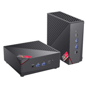 acemagician mini pc, dual channel mini gaming pc amd ryzen 7 5700u (8c/16t, up to 4.4ghz) 32gb ddr4 512gb ssd, mini desktop computers support 4k@60hz triple display/wifi6/bt5.2/gaming/office/home