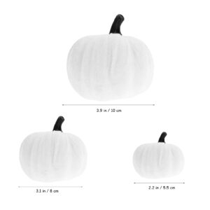 Didiseaon 9pcs Halloween Decorations Decorate Pumpkin Foam Props Reward Supplies Flannel Venue Setting Props Thanksgiving Tabletop Decor Thanksgiving Party Decor Fake Pumpkins Prop