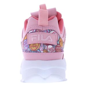 Fila Disruptor II Valentine's Day Womens Shoes Size 9, Color: Pink/Multicolored