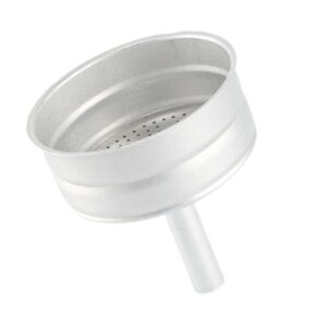 ＫＬＫＣＭＳ Moka Pot Funnel, Coffee Maker Pot Funnel, Coffee Maker Filter Portable Espresso Maker Funnel Filter, for Moka Pot Parts Accessories, 6 Cup