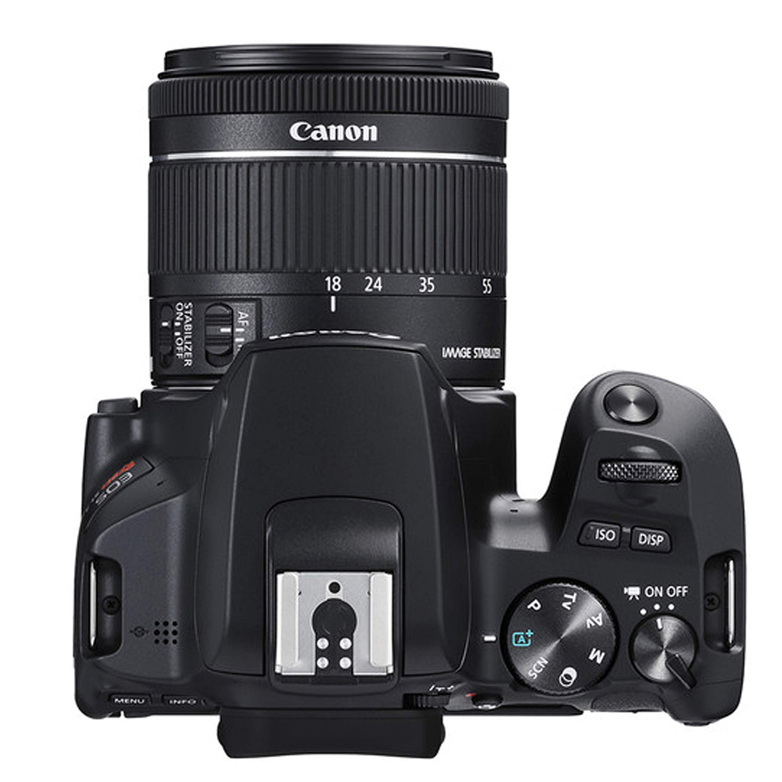 Canon EOS Rebel SL3 DSLR Camera w/EF-S 18-55mm F/4-5.6 STM Zoom Lens + 64GB Memory, Case, Tripod, Flash, Remote, and More (32pc Bundle) (Renewed)