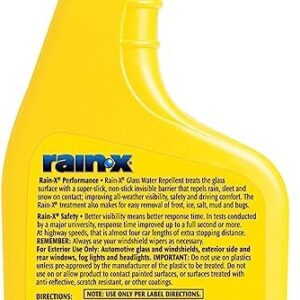 Rain-X 630529 Glass Treatment Trigger, 16 fl oz - Exterior Glass Treatment to Drastically Improve Wet Weather Driving Visibility During All Weather Conditions (Pack of 2)