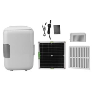 gloglow 50w monocrystalline solar panel, efficient power supply, large capacity, versatile functionality, perfect for camping, solar powered refrigerator portable and eco