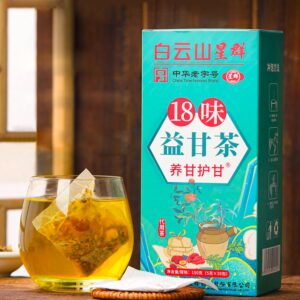 18 flavors liver care tea, liver detox tea, daily liver nourishing tea 18 different herbs, liver tea, herbal tea for liver, enhance your well-being with exquisite chinese tea