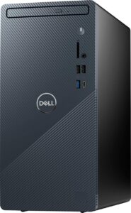 dell inspiron 3020 desktop 11 tb (1tb ssd+10tb hd) 64gb ram win 11 pro (intel core i9-13900k processor with turbo boost to 5.80ghz, 64 gb ram, 1 tb ssd + 10 tb hd, dvd+rw drive) business pc computer