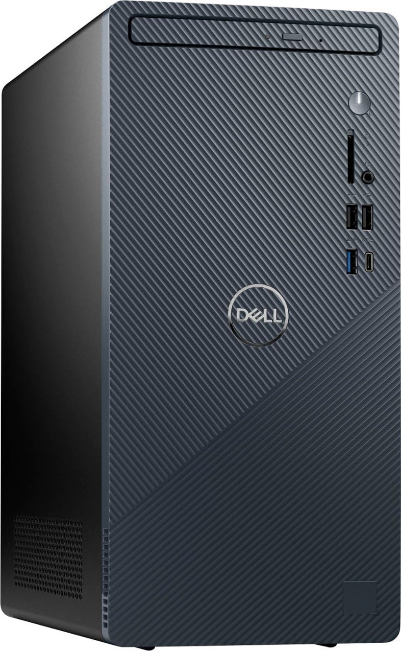 Dell Inspiron 3020 Desktop 11 TB (1TB SSD+10TB HD) 64GB RAM Win 11 PRO (Intel Core i9-13900K Processor with Turbo Boost to 5.80GHz, 64 GB RAM, 1 TB SSD + 10 TB HD, DVD+RW Drive) Business PC Computer