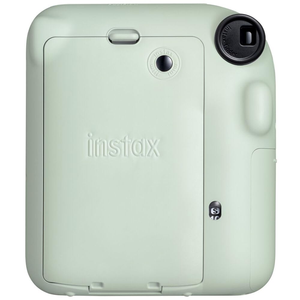 Fujifilm INSTAX Mini 12 Instant Film Camera (Mint Green) Bundle, Includes: INSTAX Mini Film (20 Exposures), INSTAX Mini 12 Case and More (5 Items)