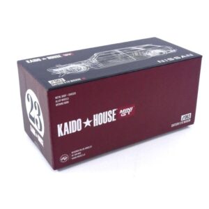 Datsun KAIDO 510 Wagon Carbon Fiber V2 Red Kaido House 1/64 Diecast Model Car True Scale Miniatures KHMG063