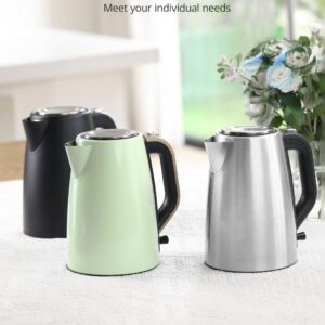 Electric Kettle, Paris Rhone 1.7L Electric Kettles for Boiling Water, Stainless Steel Hot Water Boiler Heater, BPA-Free, Auto Shutoff, Boil-Dry Protection, LED Indicator, Coffee and Tea, Silver