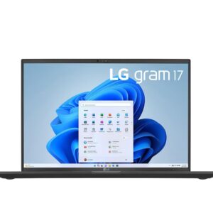 LG Gram 17 Laptop 2023 New, 17" WQXGA IPS, Intel i7-1360P 12-Core, Iris Xe Graphics, 16GB LPDDR4x, 1TB SSD, Backlit Keyboard, Thunderbolt 4, Fingerprint Reader, Wi-Fi 6E, Win10 Pro, COU 32GB USB