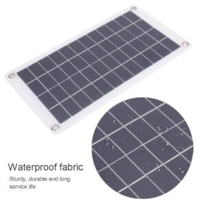 MLMLH Solar Battery Panel,solar panel kit 7.5W 12V Portable Stable Efficient Outdoor Monocrystalline Silicon Solar Cell Panel for DIY Power Charger