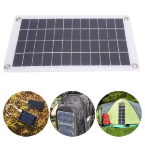 MLMLH Solar Battery Panel,solar panel kit 7.5W 12V Portable Stable Efficient Outdoor Monocrystalline Silicon Solar Cell Panel for DIY Power Charger