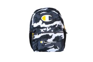 champion youthquake backpack - black/white camo - one size