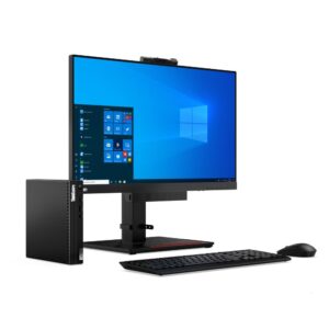 Lenovo ThinkCentre M75q Gen 2 Tiny, AMD Ryzen 5 Pro 5650GE Hexa Core (Beats Intel i7-1260P) 16GB RAM, 256GB NVMe, W11P, 3YR, Home & Office Tiny Desktop