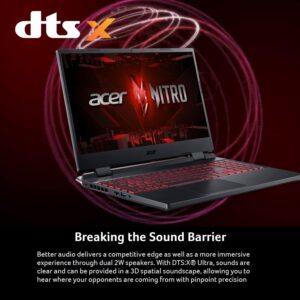 Acer Nitro 5 Gaming Laptop, 15.6/ FHD IPS 144Hz Display, 12th Gen Intel Core i5-12500H, GeForce RTX 3050 Ti 4GB, 16GB RAM, 1TB PCIe 4.0, Backlit KB, Thunderbolt 4, HDMI, Wi-Fi 6, Win 11 Pro