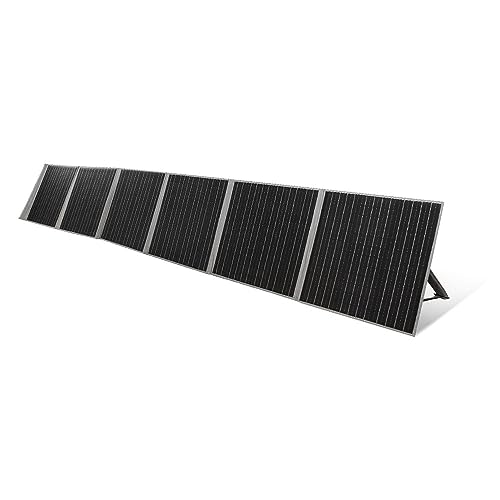 300W Portable Solar Panels with Multi Connector Solar Charger with Kickstands for Camping RV Fast Charge Power Station