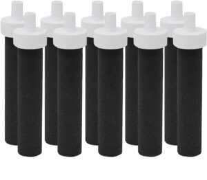 water bottle filter replacement for brita bb06 compatible with brita hard sided and sport bottle filter – bpa free (10a packs)