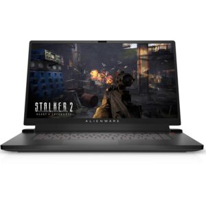 Alienware m17 R5 Gaming Laptop (17.3" 360Hz FHD,AMD Ryzen 9 6900HX (beat i9-11900H), 64GB DDR5 RAM, 2TB SSD, NVIDIA GeForce RTX 3070 Ti 8GB) RGB Backlit, USB 4.0 Type-C, G-SYNC, Win 11 Home -Dark